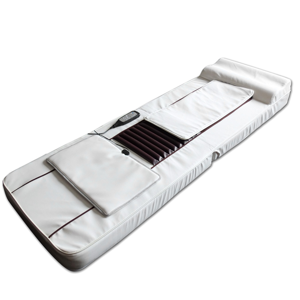 Shiatsu Massage Mat Jade Stone Heat Remote Control Massaging Heating eBay