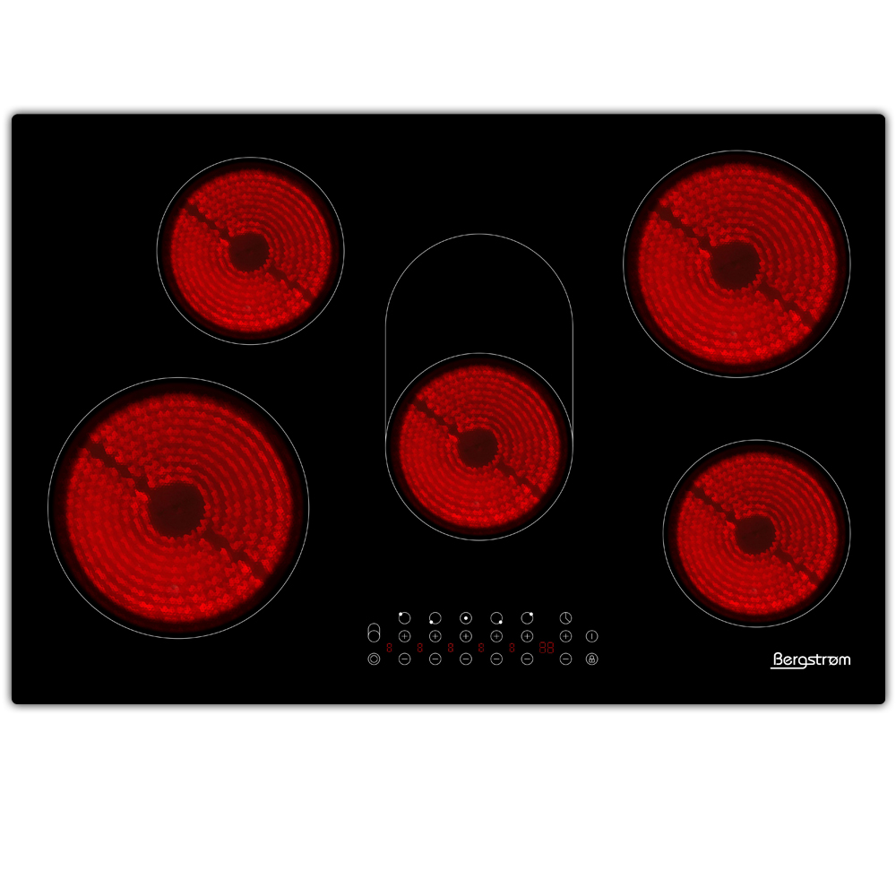 BERGSTROEM Ceran cooking surface glass ceramic cooking surface touch 5