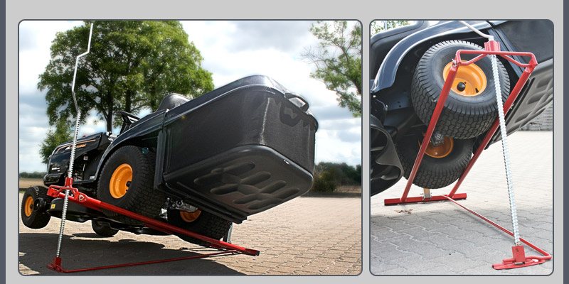 Hebevorrichtung Rasentraktor Aufsitzmäher Mowerlifter | eBay